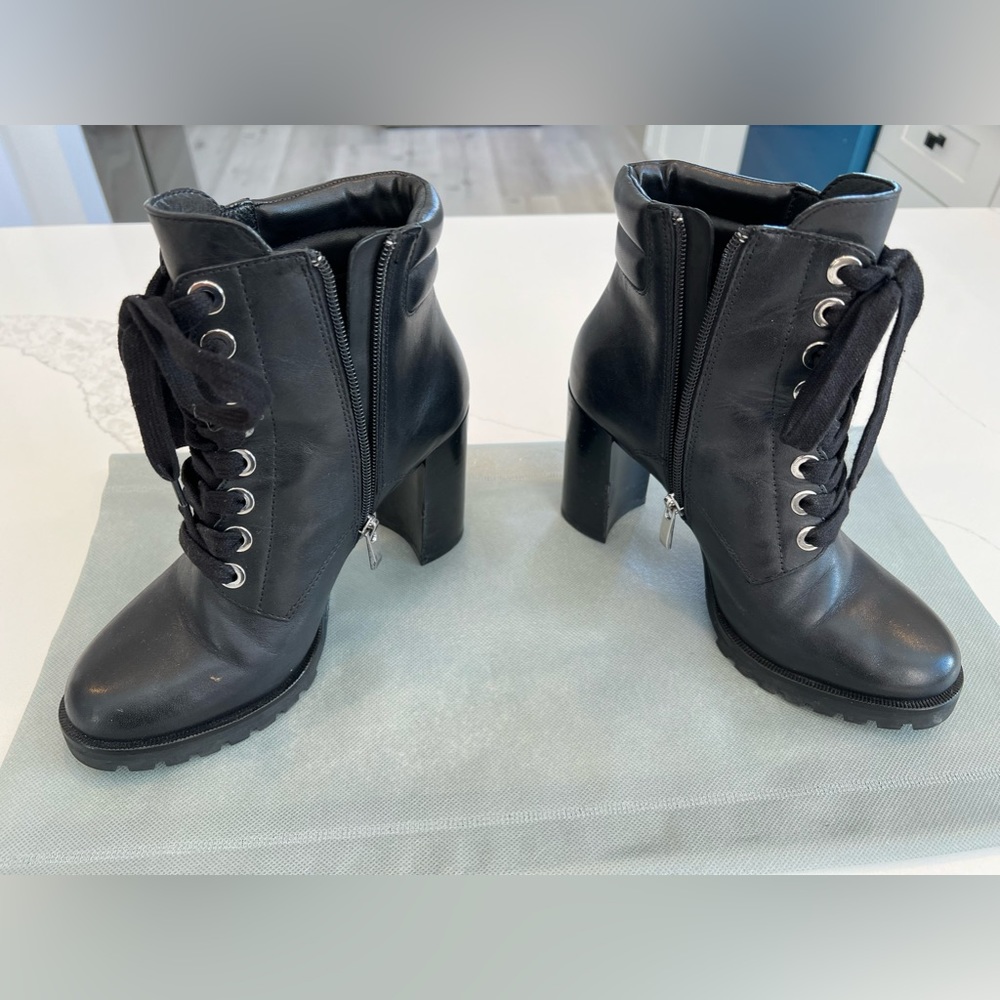 Paige Combat Boots Black - image 1